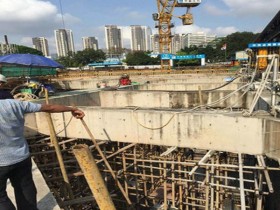 地鐵支撐梁切割